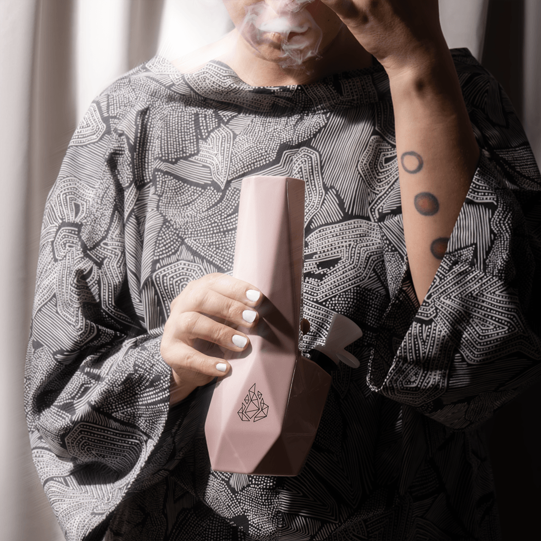 Hexagon, Berries and Cream Bong BRNT Designs