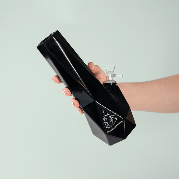 Hexagon Bong BRNT Designs Black 